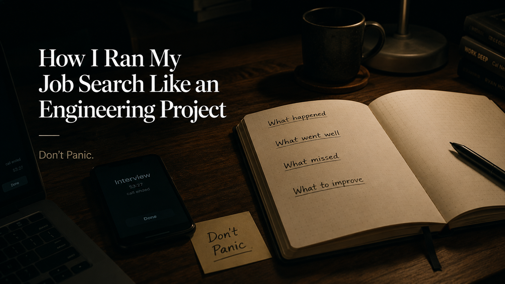 How I Ran My Job Search Like an Engineering Project