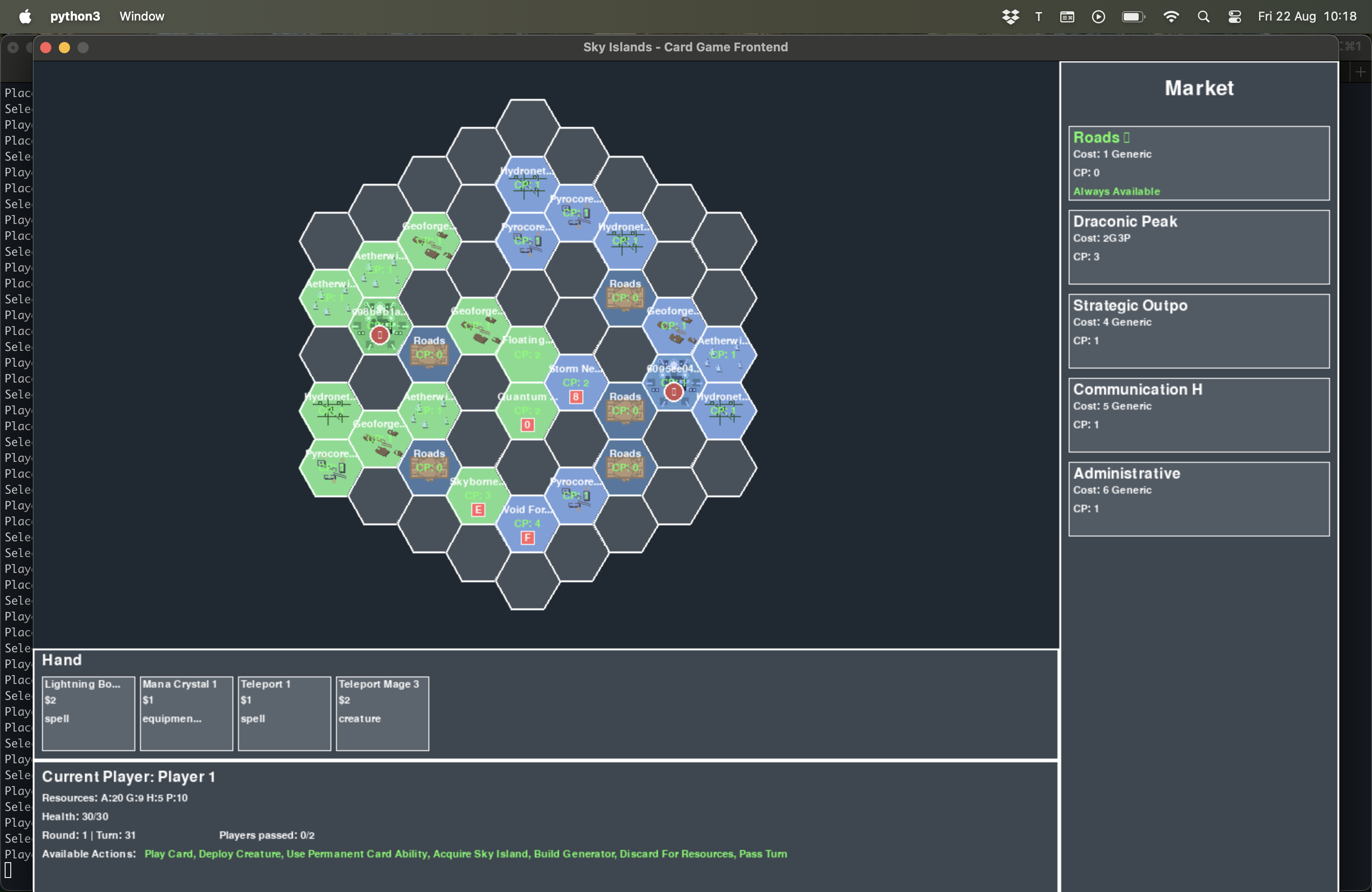 Sky islands in action!